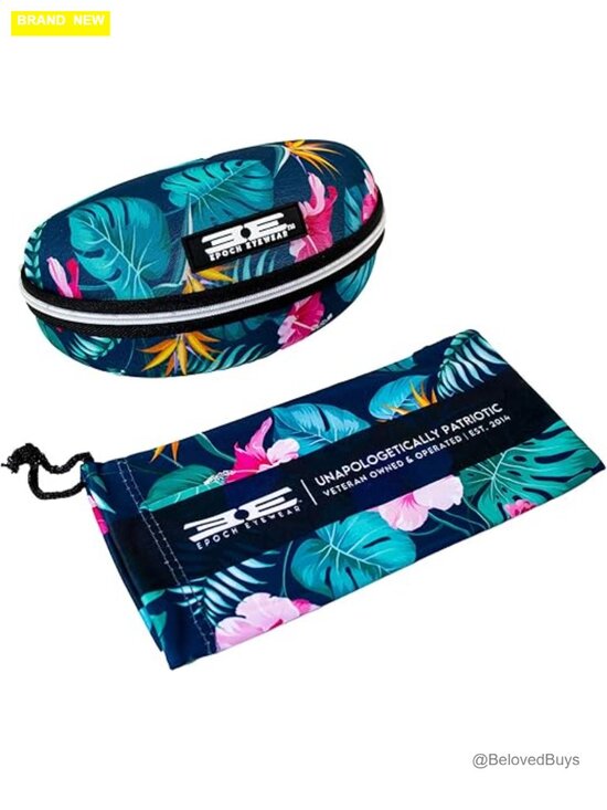Zippered Hard Sunglasses Case with Microfiber Pouch main image 6